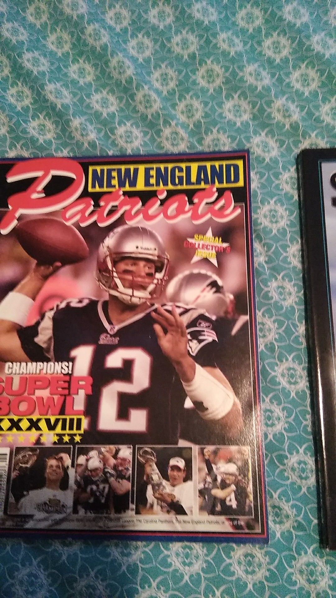 Patriots program and special magazine