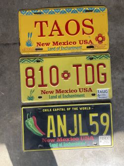 Cars Plate For Sale