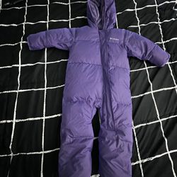 Girls Columbia Fleece Snowsuit 