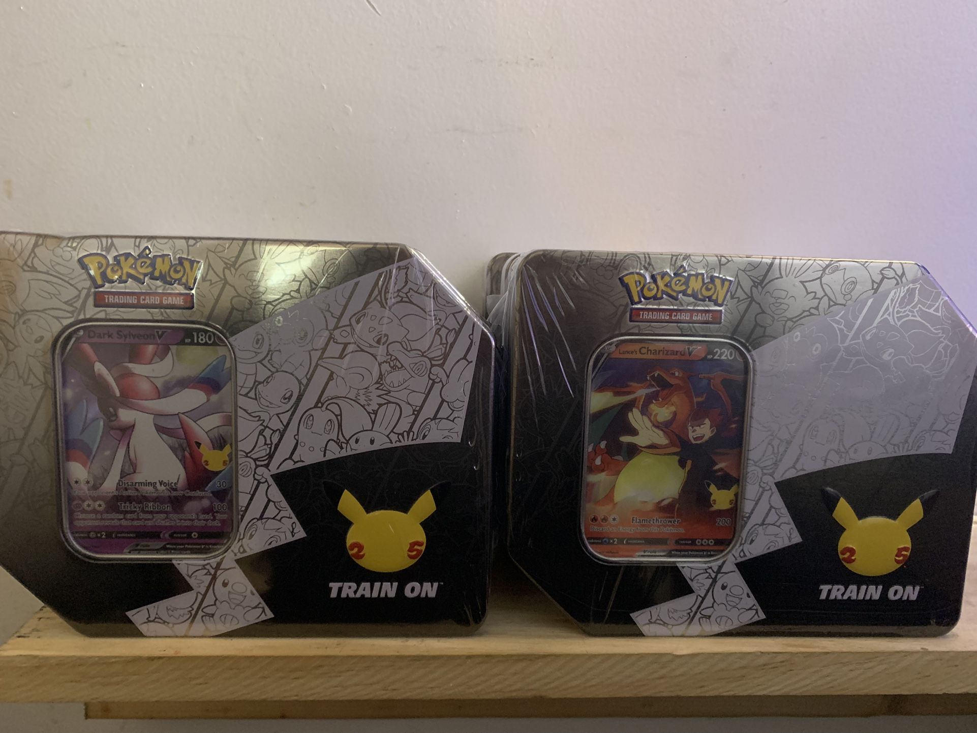 WALGREENS EXCLUSIVE Pokémon Celebrations 25th anniversary TINS