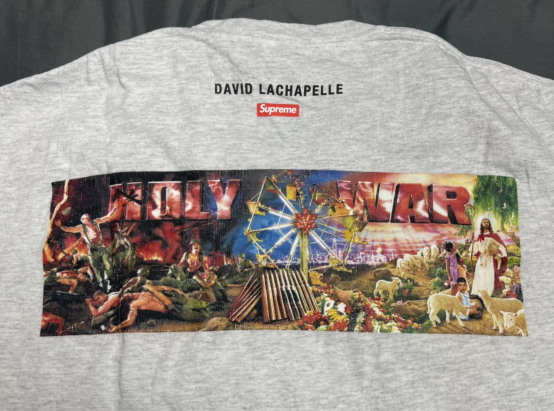 Supreme Holy War Tee Gray - Size Medium