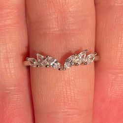 Marquise Framing Band S925 Sz 6, 7, 8 & 9