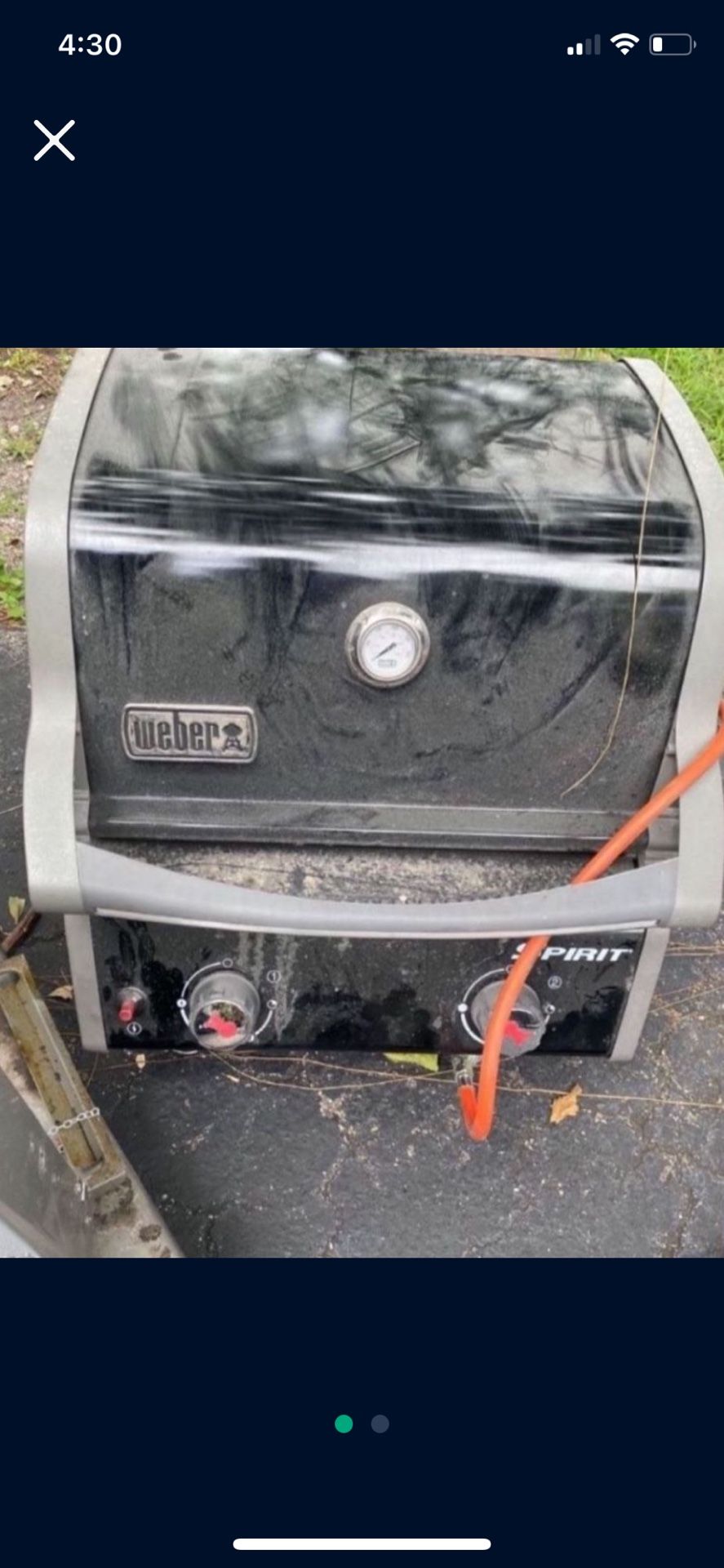 Weber Spirit Portable Grille! ($500+ New)