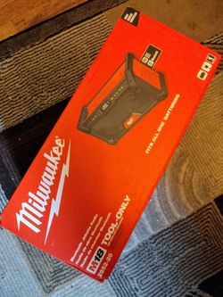 Milwaukee M18 Cordless Bluetooth Jobsite Radio. $150