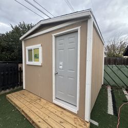 10x10 Shed With Interior Finish 