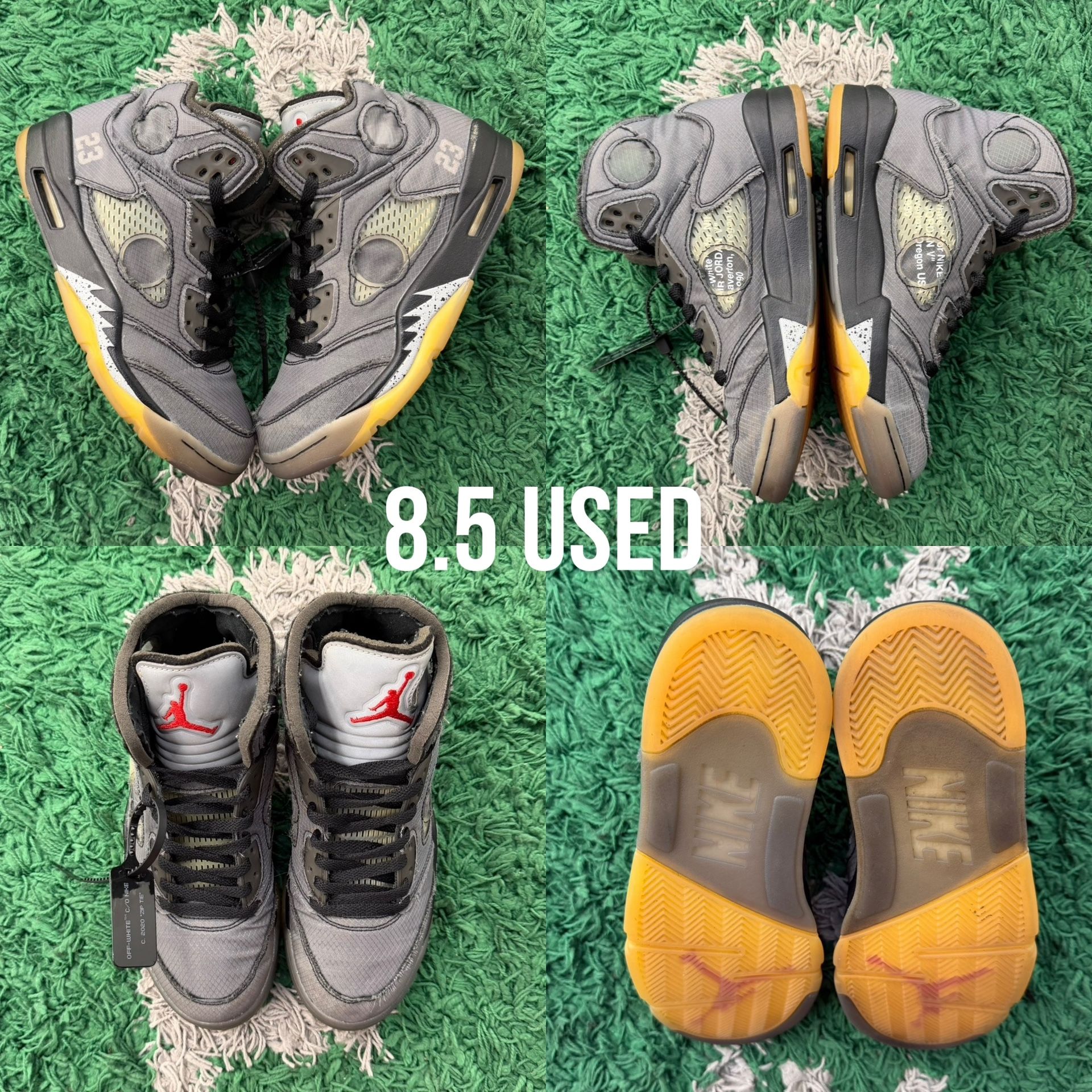 Air Jordan 5 Off White Muslim