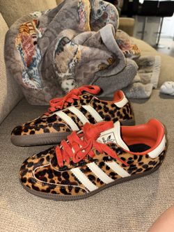 (WMNS) adidas Samba OG 'Preloved Red Leopard' JI2734 WOMENS / Women's US 4.5 / Men's US 3.5 / UK 3 / EU 35.67 / JP 21.5 $105.28 Subtotal Shipping Taxe