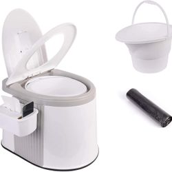 Portable Camping Toilet New  Never Opened