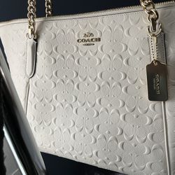 ❤️😍👜set Coach Bolso Y Cartera Originales 