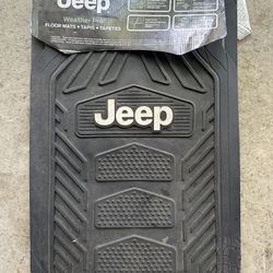 Jeep WeatherPro floor mats