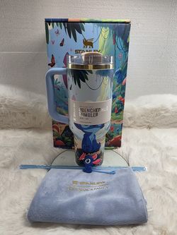 Stanley 40oz Quencher H2.0 Tumbler Disney Stitch Edition