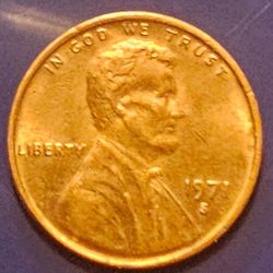 1971 S LINCOLN PENNY!