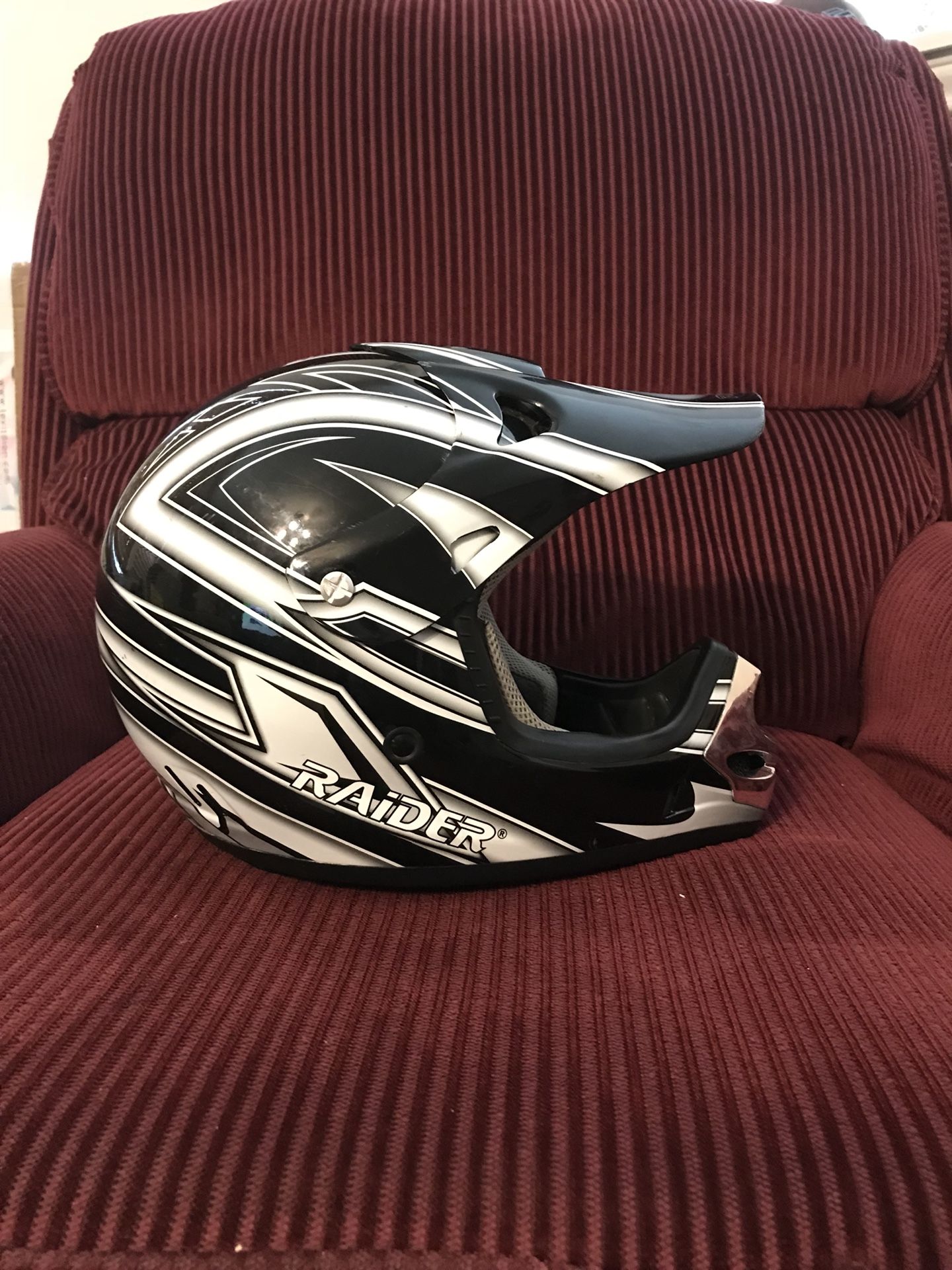 Raider Boys Motor Bike Helmet