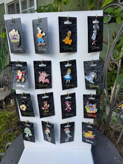 Disney pins.