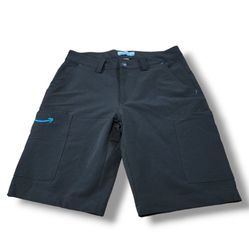 Amazon Shorts Size Small W32"xL11" Mens Chino Shorts Casual Shorts Stretch Black Measurements In Description 