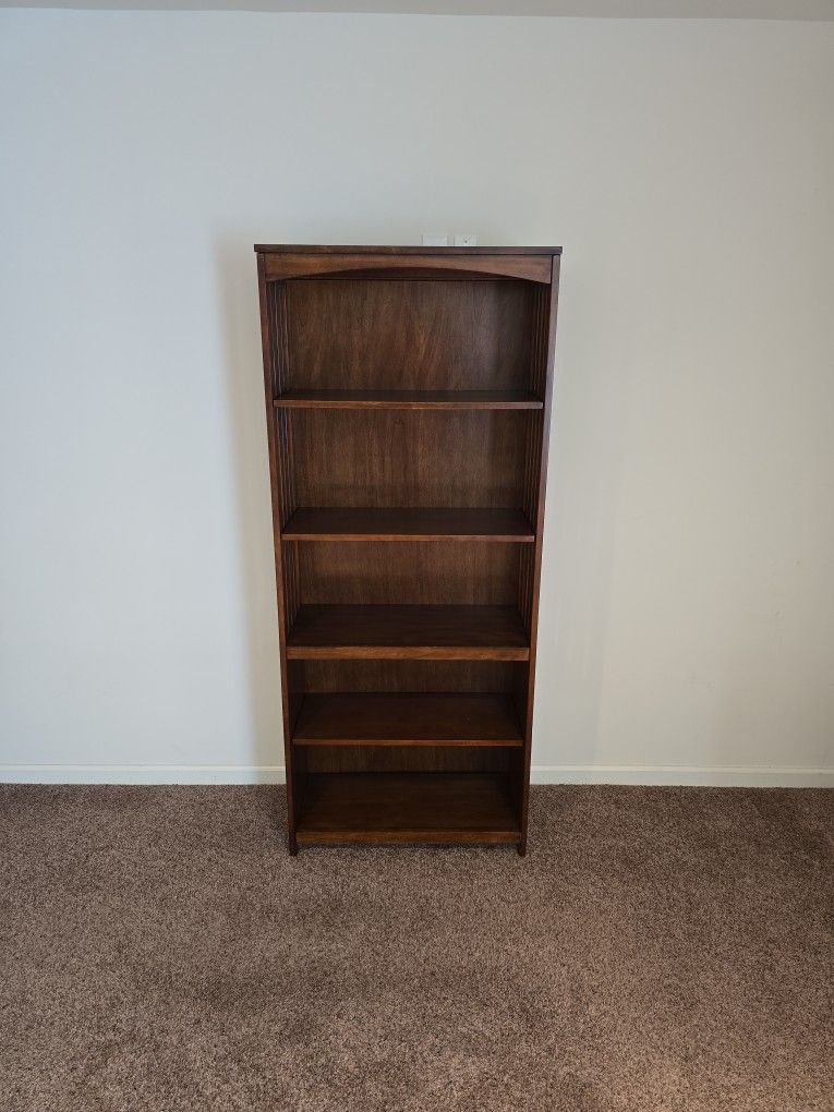 5 Shelf Raymour Flanigan Bookcase 72"H X 30"W