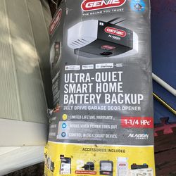 Genie Garage Door Opener, new in box.