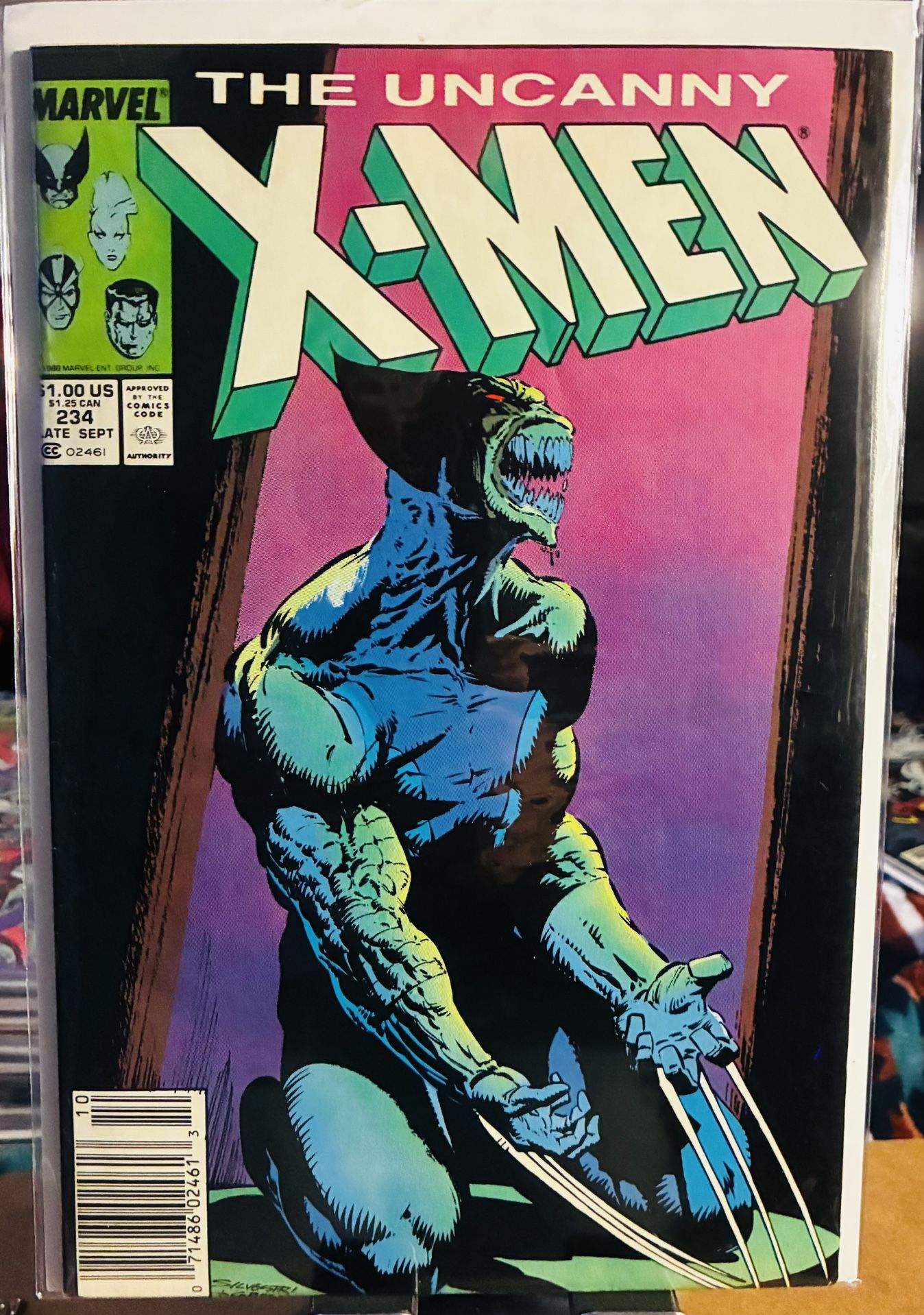 Marvel Comics #234B Uncanny X-Men, Vol. 1 Glory Day Madelyne Pryor begins to turn into the Goblyn Queen, Debut of Madelyne Pryor in Goblin Queen🔑