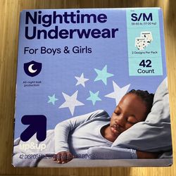 Up&Up Nighttime Underwear S/M (42 Count)