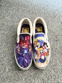 Sailor Moon X Vans Slip Ons