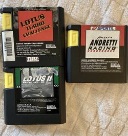 Retro Sega Genesis Racing Game Bundle (3 Cartridges)
