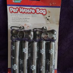 Pet Waste Bags And Dispensors 