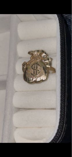 Money Bag 10kt Ring