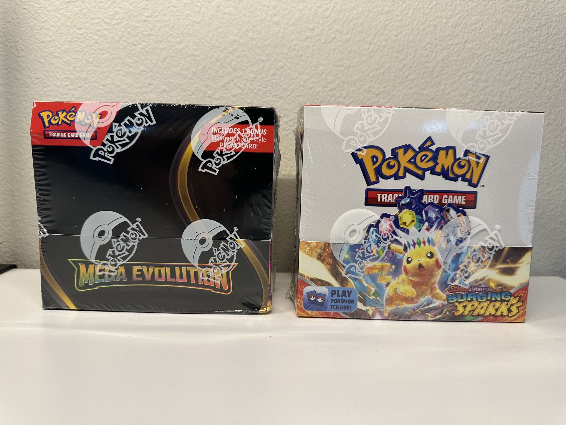 Pokemon Booster boxes