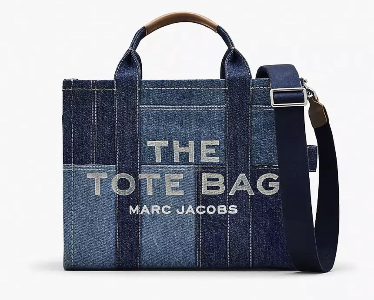 THE DENIM MEDIUM TOTE BAG