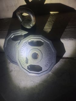 Iron Grip 25 lb Olympic Weight Plates