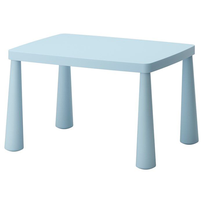 IKEA MAMMUT Desk (Blue)