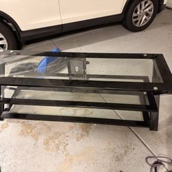 Glass Tv Stand / Entertainment Center 