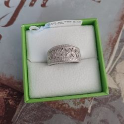 SS Diamond Ring