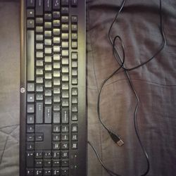 HP USB Wired Keyboard