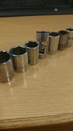 Sockets (5 Snap-on/2 Matco)