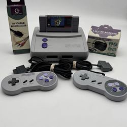 Super Nintendo SNES Jr Console System