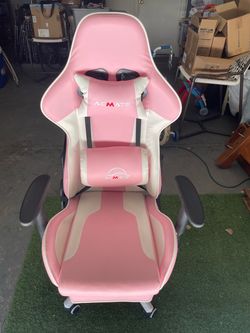 Acmate Pink Racing Gaming Chair
