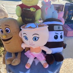 Brainrot Plushies (blanket Included)