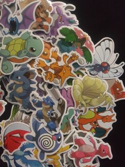 Pokemon stickers
