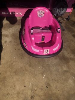 Disney Minnie Bumper Car Ride