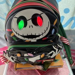 Loungefly Disney Mini Back Pack With LED Lights