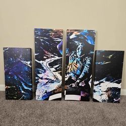 Brand New. Stanley Kubrik's Dr. Strangelove 4 Piece Canvas Prints 