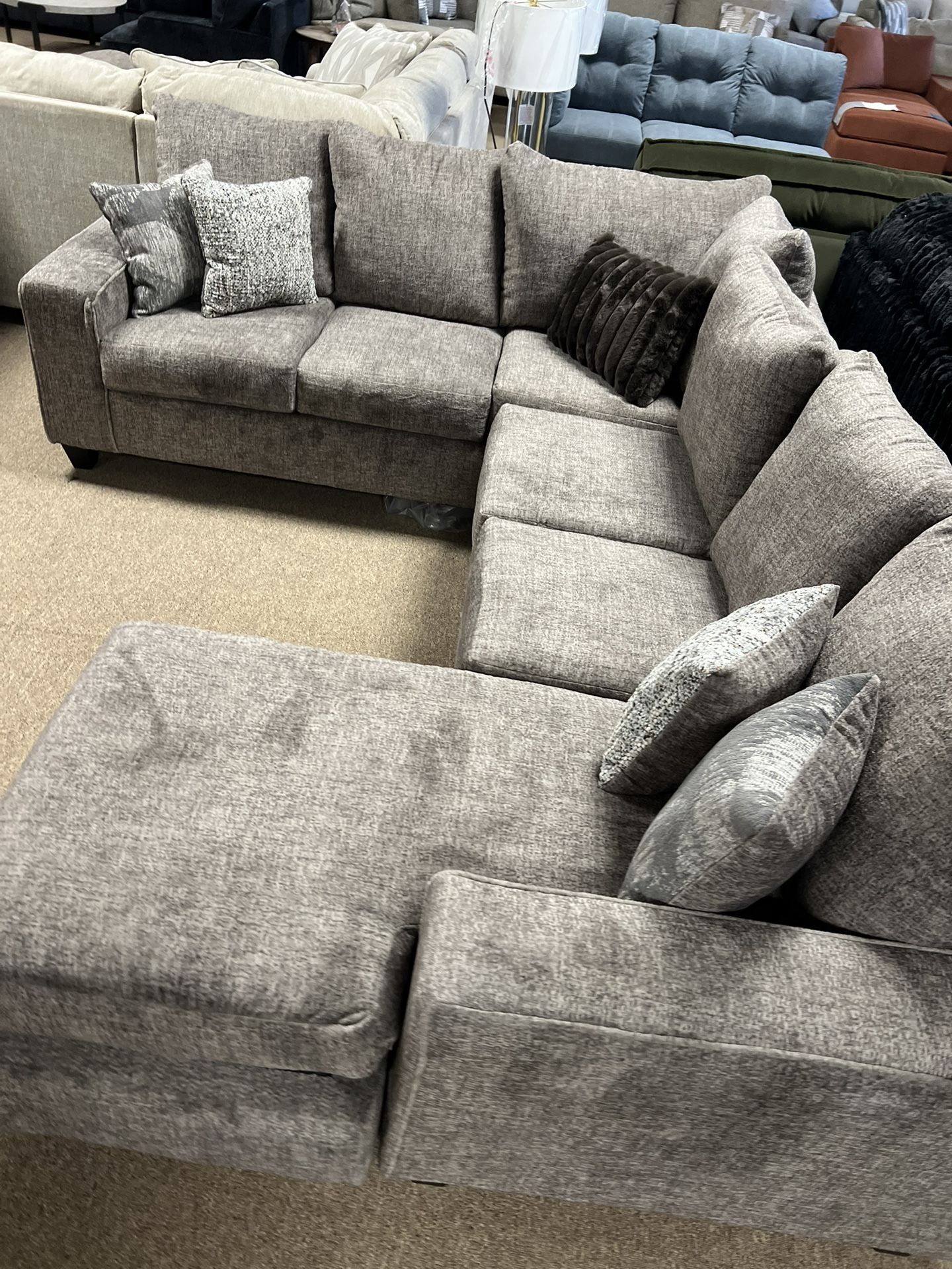 Free Delivery Stylish Sectional!