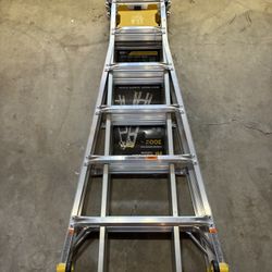 Gorilla Ladders 26 ft. Reach Aluminum Multi-Position Ladder w/ Project 