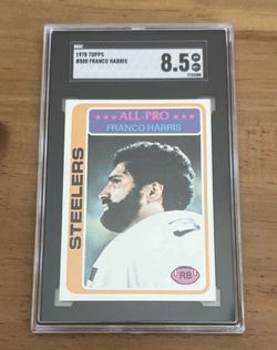 1978 Topps All-Pro Franco Harris #500 SGC 8.5 HOF (POP 16)