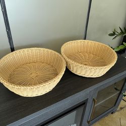 Wicker Baskets Containers Bowls