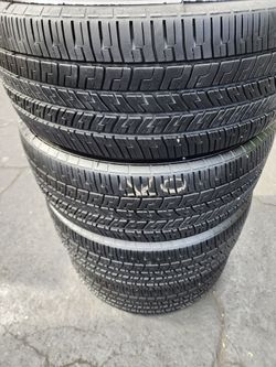 4 tires Used 255/45r18 Goodyear eagle RS-A