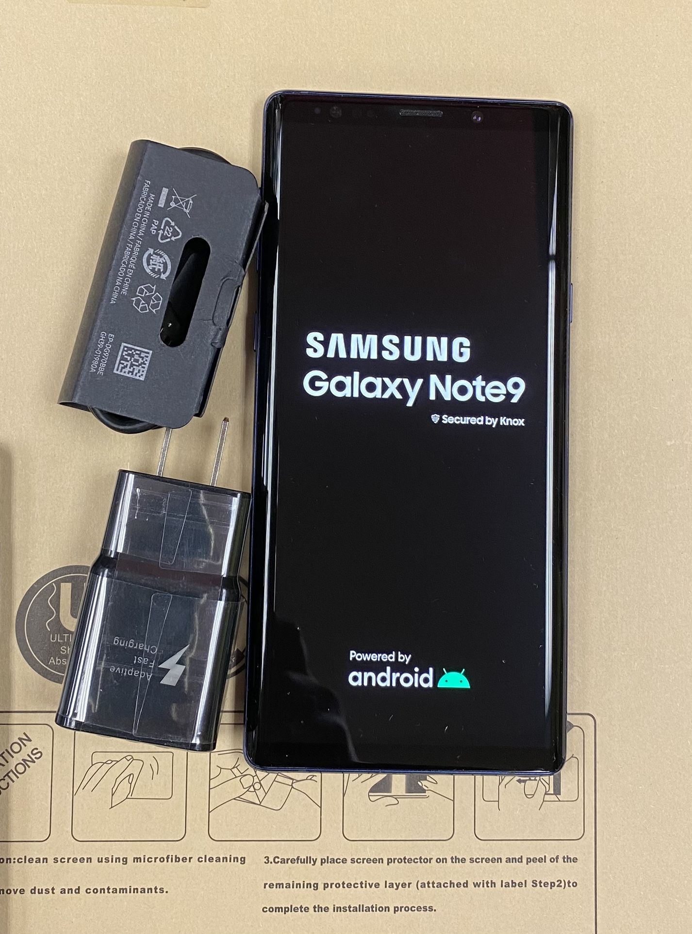 Samsung galaxy note 9 512gb unlocked, store warranty