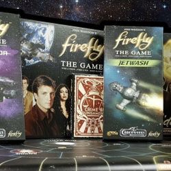 Firefly Board Game With All Expansions And Vera Table Map