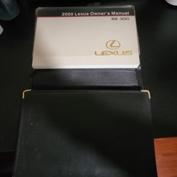 2000 LEXUS RX 300 Owners Manual Set
